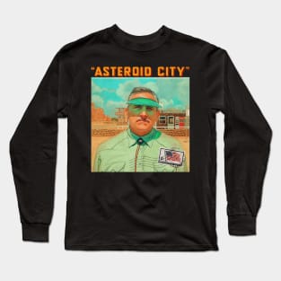 Asteroid City - Futuristic Designs for Extraterrestrial Living Long Sleeve T-Shirt